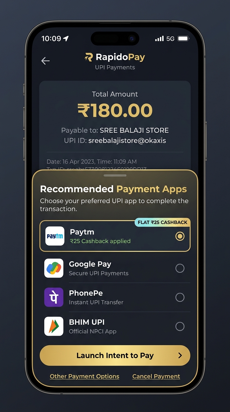 Rapido®Pay Smart Predictive Reward Routing